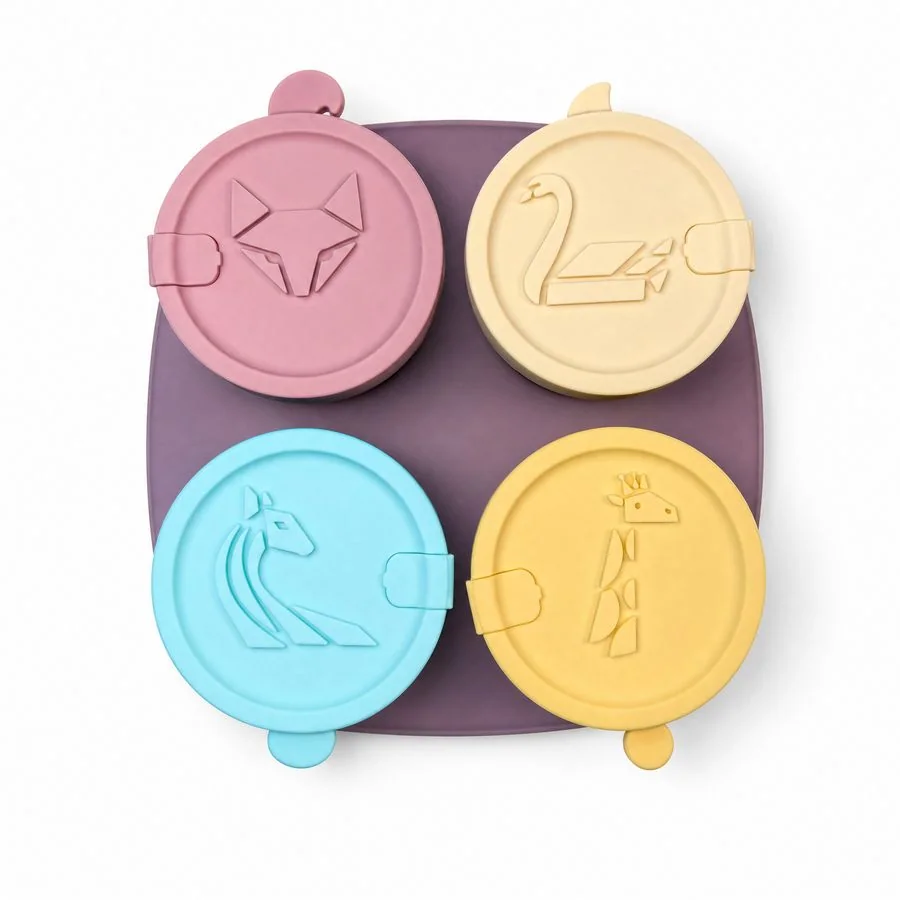 Baby Food Freezer Tray with Lid