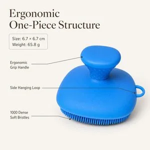Cepillo limpiador facial de silicona — Estructura