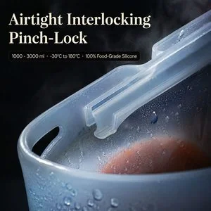 Silicone Food Storage Bag — Close-up
