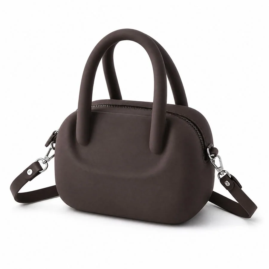 Minimalist Silicone Crossbody Bag
