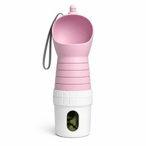 Faltbare Silikon Trinkflasche für Tiere — Hauptfoto