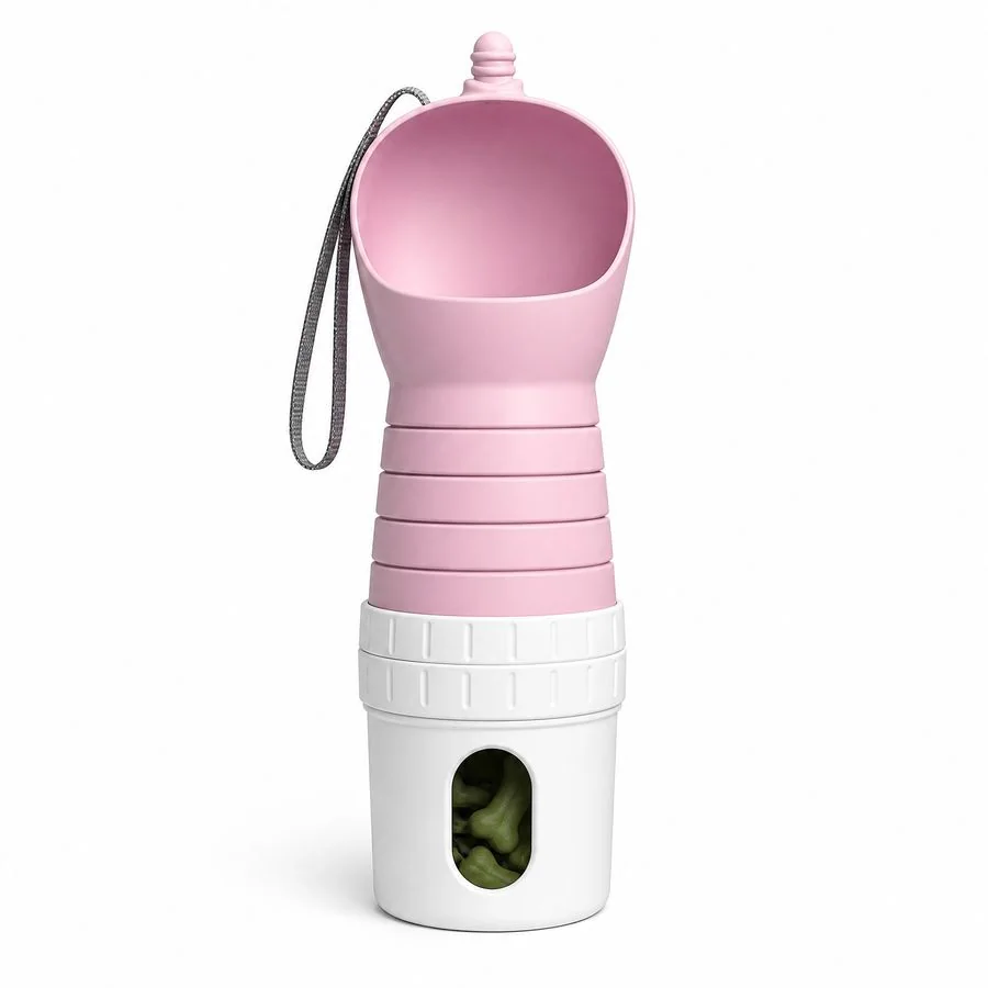 Foldable Pet Water Bottle (550 ml)