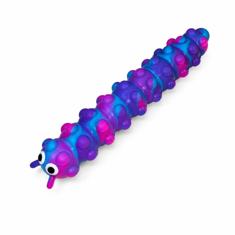 Caterpillar Suction Bubble Toy