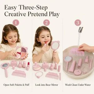 Set de maquillage d'imitation en silicone — Couleurs