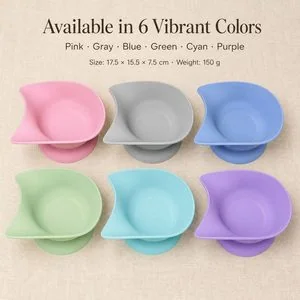 Gamelle inclinée ergonomique en silicone pour animaux — Couleurs